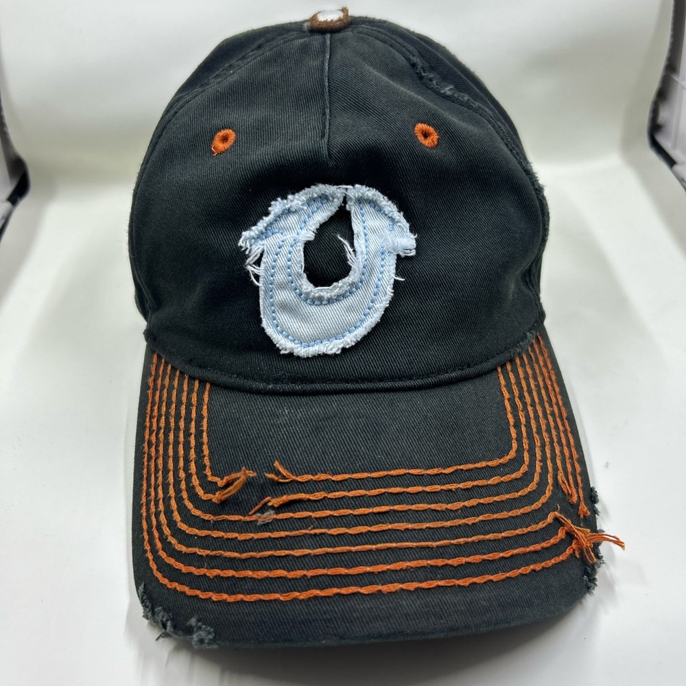 Vintage True Religion Distressed Cap 2000’s Hat VTG Y2K
